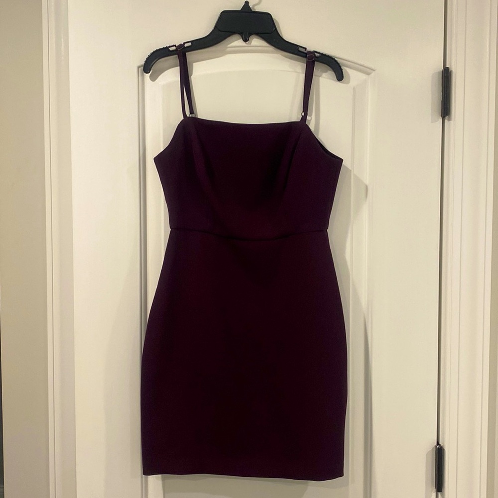 BCBGeneration BlackBerry Plum Cocktail Dress